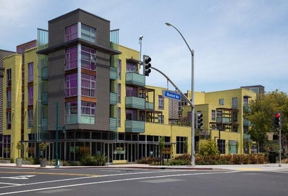 Modern condos in Emeryville, California